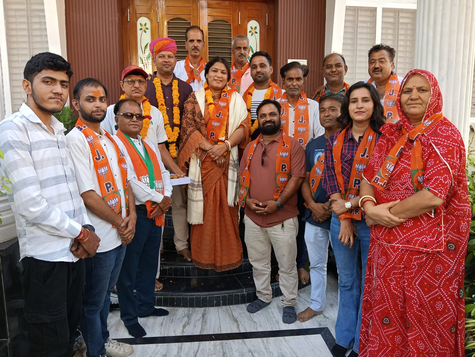 भाजपा नगर मंडल ने जिला अध्यक्ष का आभार जताते हुए किया स्वागत