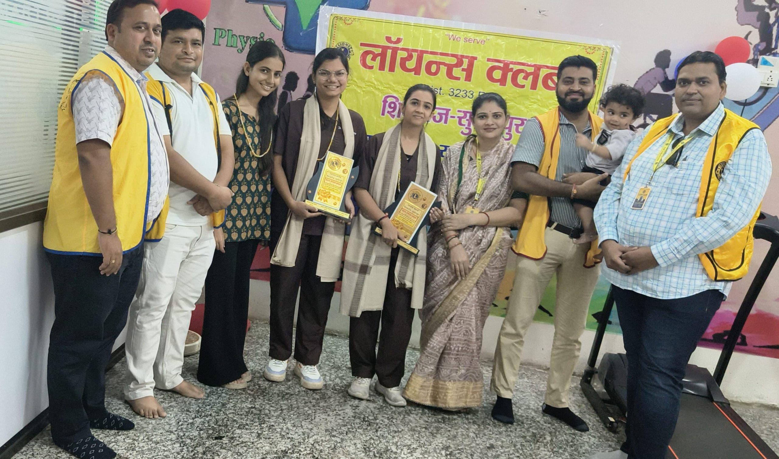 अंतरराष्ट्रीय फीजियोथेरेपी दिवस पर निःशुल्क चिकित्सा एवं जांच शिविर आयोजित
