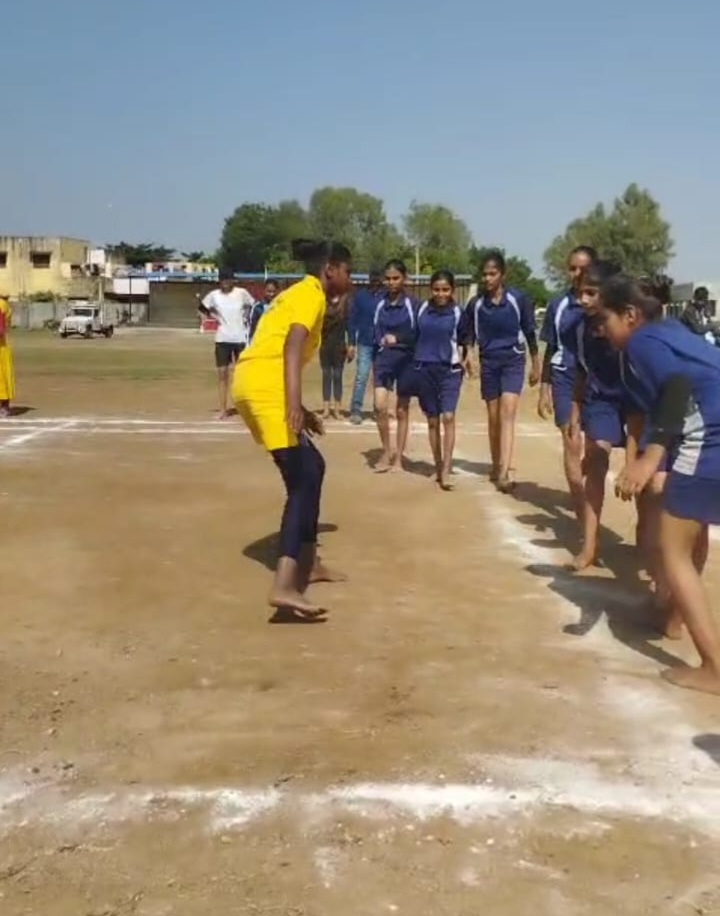 कस्तुरबा गांधी आवासीय विद्यालय खेलकूद प्रतियोगिता में दिखा उत्साह 